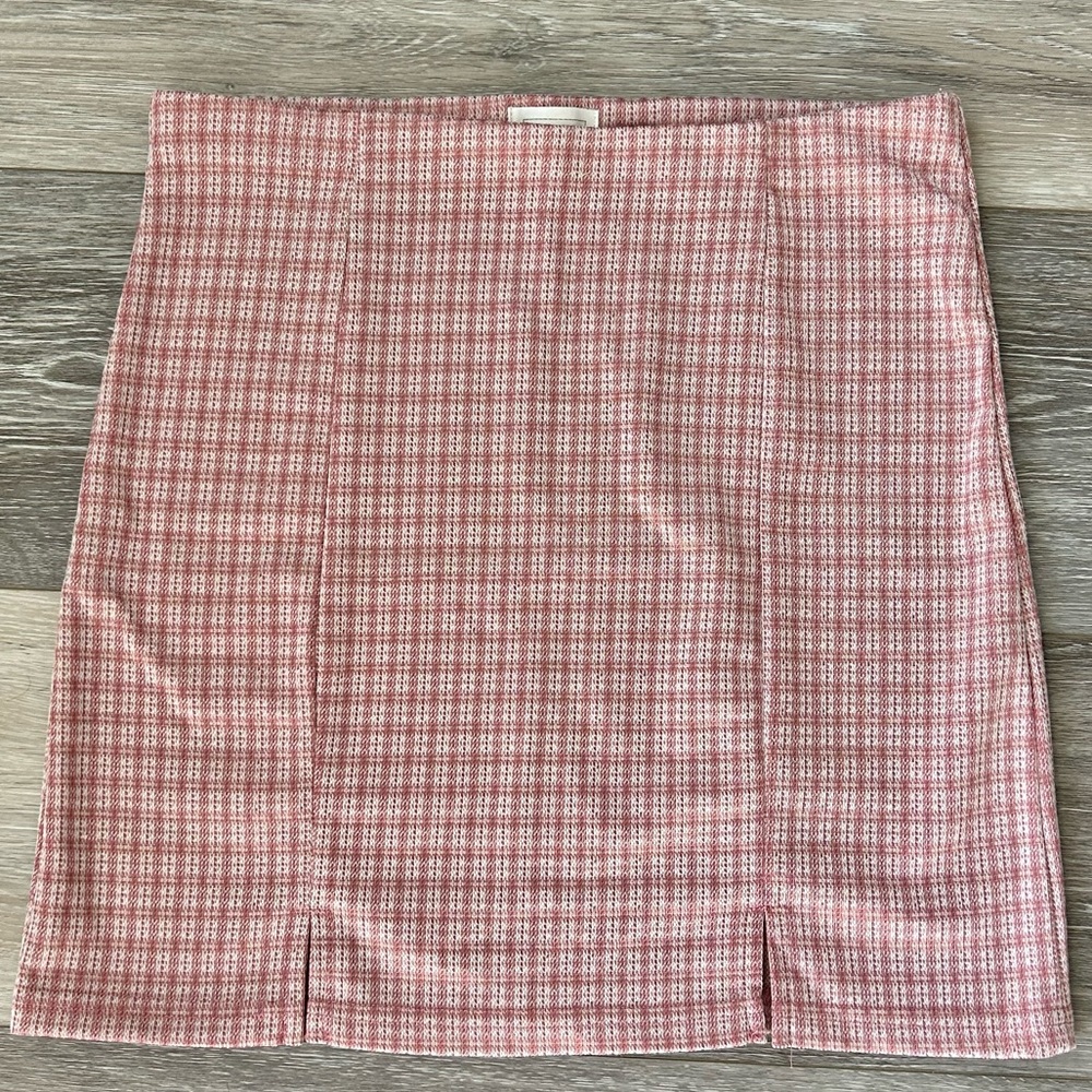 Plaid Mini Skirt